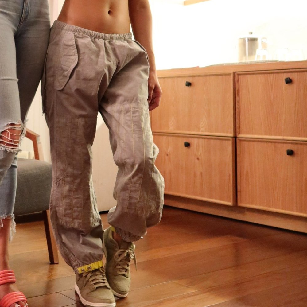 FREECITY FLAP/SNAP SHOGUN-POP pant - glowsilver/yellow